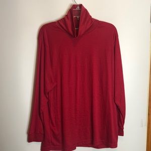 Separate Issue Woman Red Turtleneck 24W PLUS SIZE